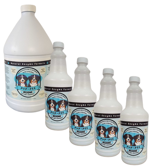 Pup-Pee Begone Value Bundle - 1 Gallon + 4 Quarts